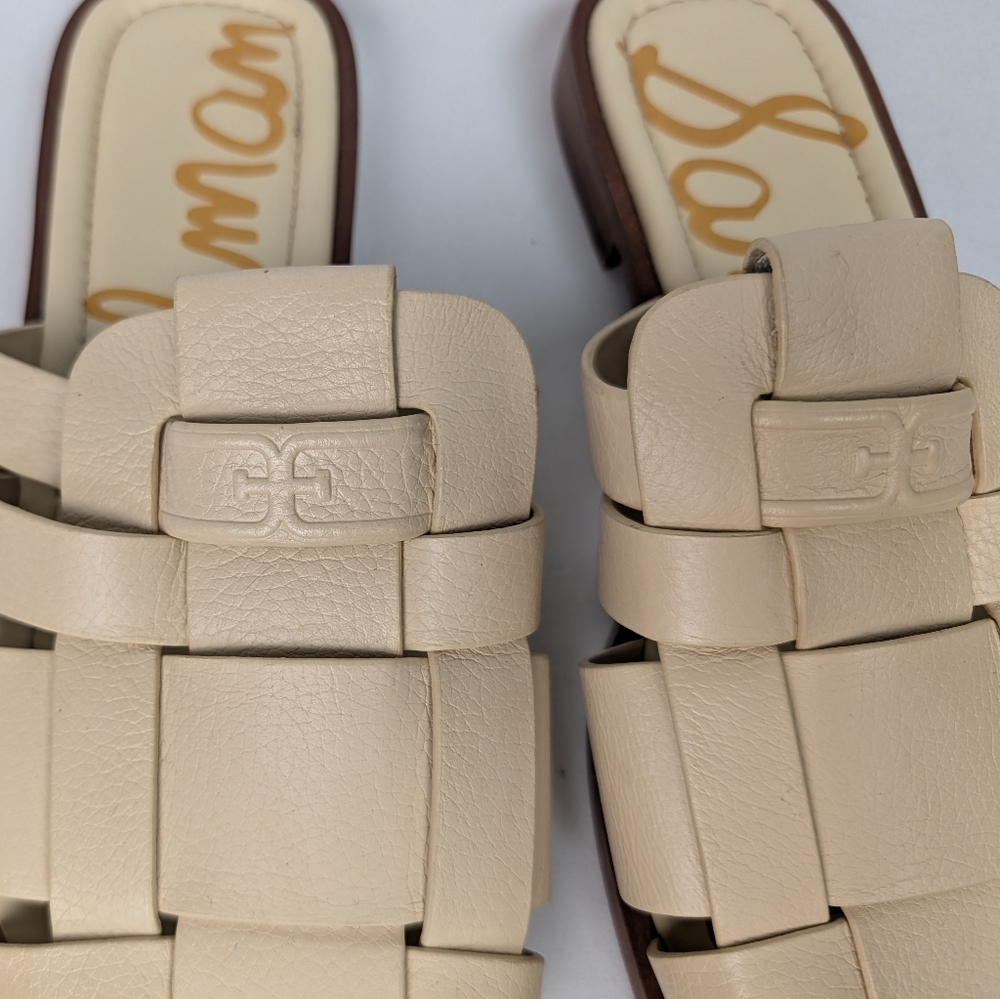 Sam Edelman Dina Fisherman Mule Leather - Picture 6 of 13